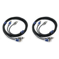 Q-SERIES 2-CH RCA INTERCONNECT 2.0M; RoHS COMPLIANT