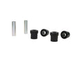 Control arm - lower inner rear bushing 2 Bushings 2 Tubes Install Guide Grease