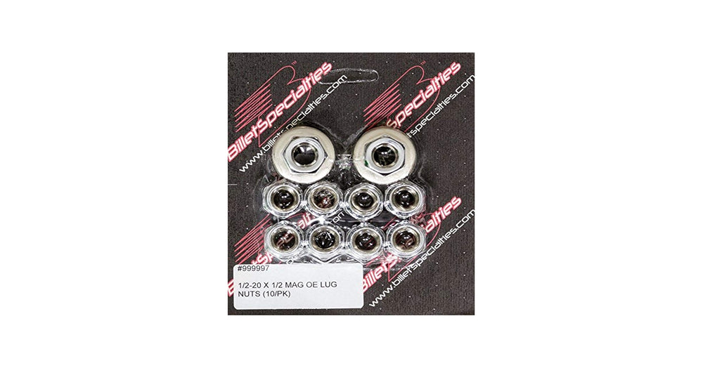 1/2-20 X 1/2 Mag Lug Nuts (10/PK)