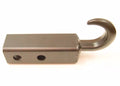 Rugged Ridge 2in Black Tow Hook Receiver