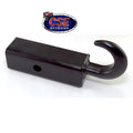 Rugged Ridge 2in Black Tow Hook Receiver