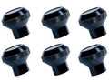Rugged Ridge Billet Aluminum Dash Knob Set Black 76-86 Jeep CJ