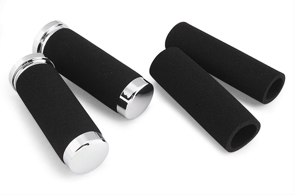 Bikers Choice 81-17 Big Twin 81-22 XL With Dual Cable Black Cushion Grips With Sleeve Pr
