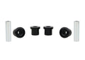 Control arm - lower inner bushing 4 Bushings 2 Tubes Grease
