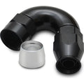 Vibrant Performance - 28508 - 150 Degree High Flow Hose End Fitting for PTFE Lined Hose, -8AN