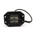 3IN X 3IN 16W SQUARE FLUSH MOUNT LED LIGHT FLOOD BEAM 1440 LUMEN EACH