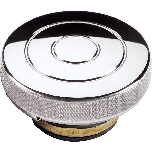 Polished Radiator Cap Circle Style 16lb.