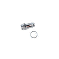 Fragola -8AN x 7/8-20 Carb Adapter Long 3in - Chrome