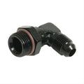 Fragola -6AN x 3/4 - 16 (8) 90 Degree Swivel - Black
