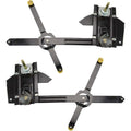 WINDOW REGULATOR; FRONT; MANUAL; LH