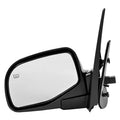 LH DOOR MIRROR PWR HTD TEXT BLK NONFLDG W/PUDDLE LAMP EXPLORER/MOUNTAINEER 0205