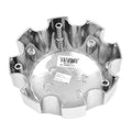 Chrome Bolt on Cap w Chrome Decal 6x5.5) Includes: 1 Cap 1 Decal 3 Screws 1 Wrench Fits Series # 983 991C 996C
