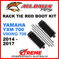 All Balls Racing 06-09 Yamaha 450 RHINO Rack Boot Kit