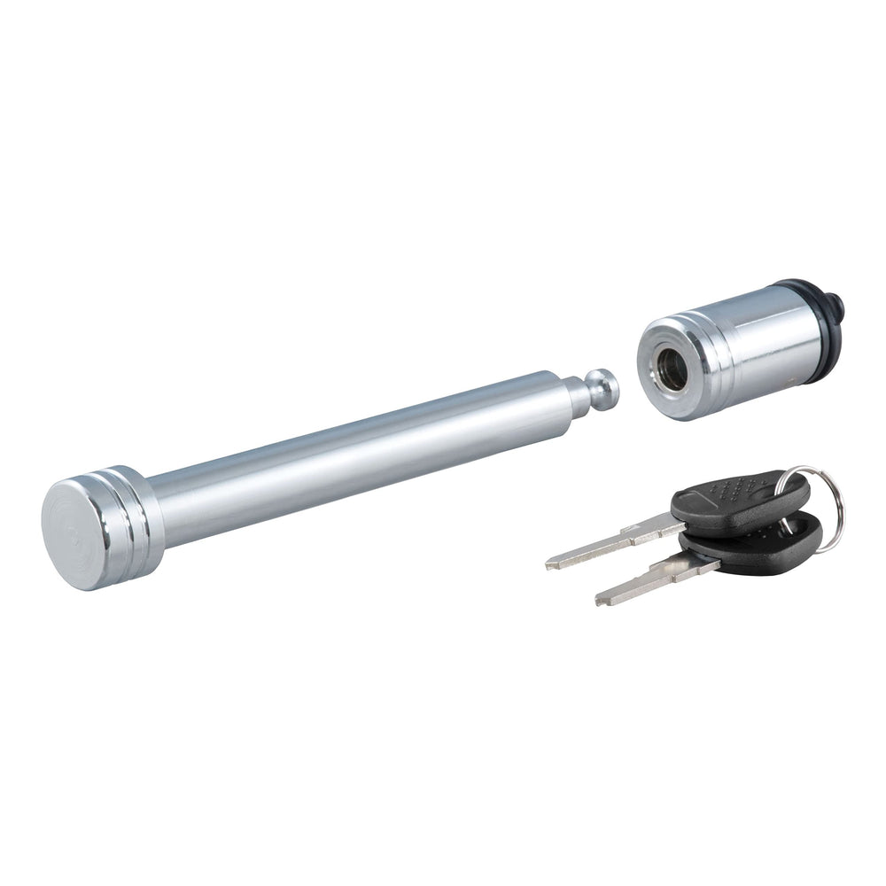 CLS V 3IN RECEIVER 5/8IN HITCH LOCK BARBELL STYLE CHROME