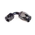 Fragola -4AN x 90 Degree Pro-Flow Hose End - Black