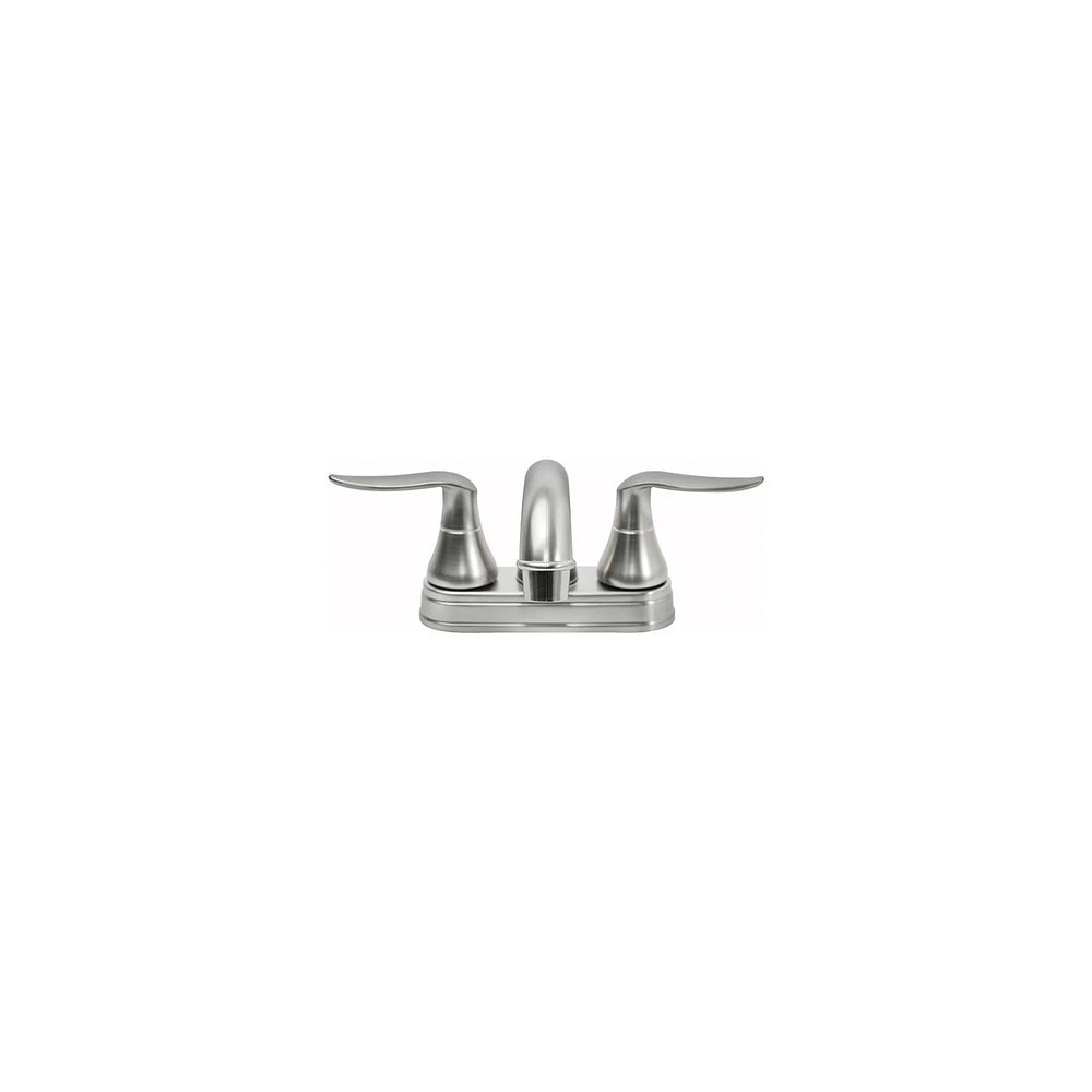 ELEGANT ARC SPOUT RV LAVATORY FAUCET BRUSHED SATIN NICKEL