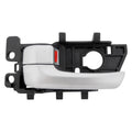 LT FRONT DOOR HANDLE INSIDE SEDAN; BLACK KIA FORTE 1013