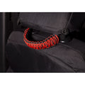 Grab Handle, Paracord, Seat Mounted, Red; 07-21 Jeep Wrangler / 20-21 Gladiator