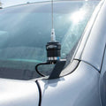 Rugged Radios A-Pillar Antenna Mount Ford F-Series Chevy GMC Silverado Dodge Ram Driver Side