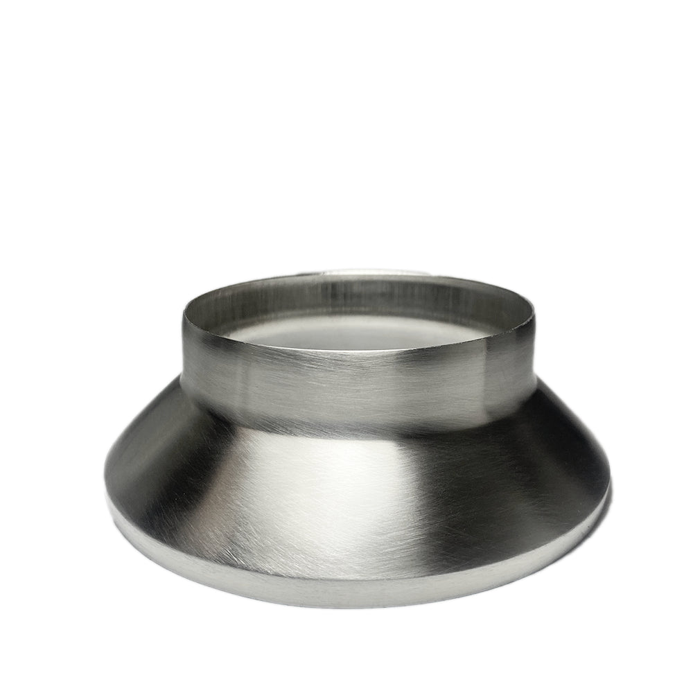 Stainless Bros 2.5in Stainless Muffler End Cap - 4.6in Body