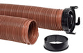 EZ FLUSH HEAVY DUTY HOSE 20FT WITH ADAPTER BOXED
