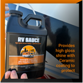 RV SAUCE; CERAMIC QUICK DETAILER FOR EXTERIOR SIDE SURFACES; PAINTED GELCOATED