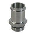 Moroso Electric Water Pump Hose Adapter -16An to 1-1/4in Hose - Raw Aluminum