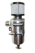 Moroso Electric Water Pump Hose Adapter -16An to 1-1/4in Hose - Raw Aluminum