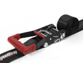 SpeedStrap 2In x 10Ft Ratchet Tie Down w/ Twisted Snap Hooks, Black