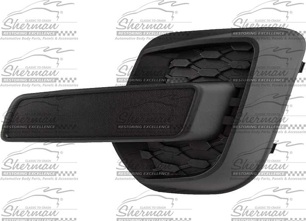 LH FRONT BUMPER INSERT LS/LT W/ O FOG LMPS BLK EQUINOX 1015