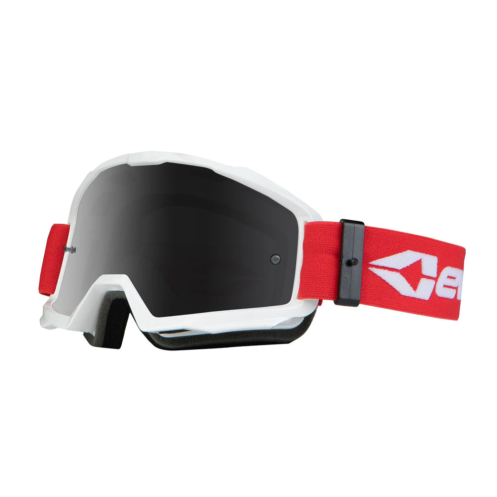 EVS Origin Goggle - White/Red