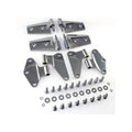 Rugged Ridge 76-06 Jeep CJ / Jeep Wrangler Stainless Steel Lower Door Hinges