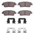R1 10-17 Kia K900 Rear Semi Met Brake Pads and Hardware Kit
