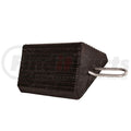 WHEEL CHOCK,RBR,10X8X5,W/HANDLE