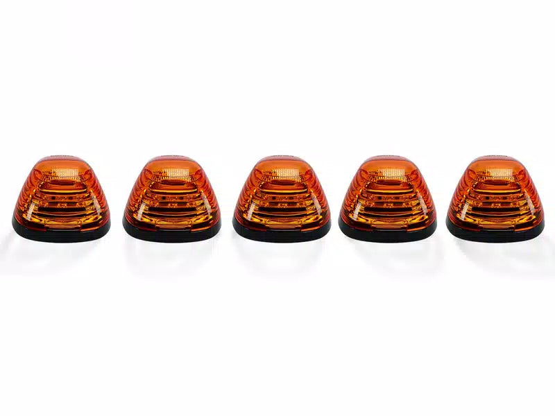 ~(1 lbs. 6X4X4)~ Ford 99-16 Superduty (1-Piece Single Cab Light) Amber Lens with Amber LEDs - 1-Piece Single Cab Light ONLY