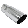 PENCIL ROLL SLANT & SLANT DIESEL EXHAUST TIP 4.00IN ID / 5.00IN OD