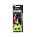 APPLE TO AUDIO CABLE - 30 PIN AND 3.5MM TO RCA