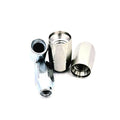 Vibrant Performance - 29926 - Banjo Hose End for PTFE Lined Flex Hose, Hose Size: -6 AN; Bolt Size: -6 ORB