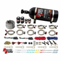 Nitrous Express - 3AN SS Braided Hose Red, 12 inch - 10013