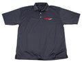POLO, GRAY COMP DRI-MESH MED