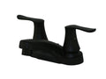 4IN NONMETALLIC BATHROOM FAUCET TEAPOT HDLS BLACK MATTE