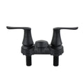4IN NONMETALLIC BATHROOM FAUCET TEAPOT HDLS BLACK MATTE