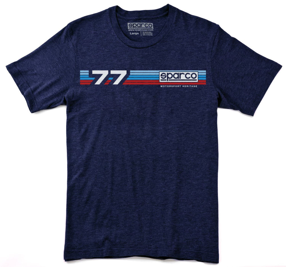 Sparco T-Shirt Rally Tri Navy Large