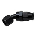 DeatschWerks 8AN Female Swivel 45-Degree Hose End PTFE (Incl. 1 Olive Insert)