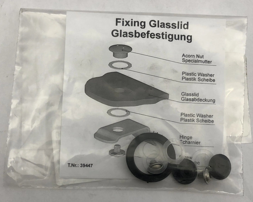 GLASS LID FIXING KIT 2PK