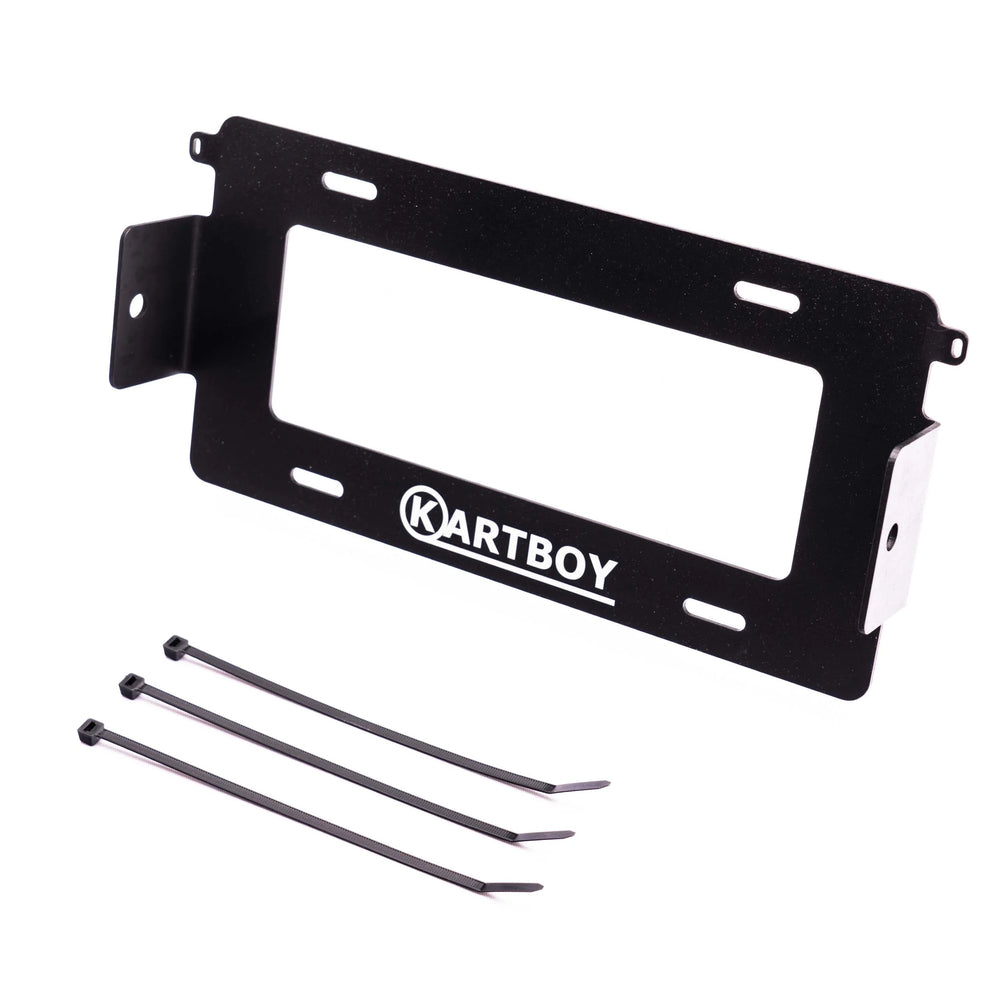Kartboy Subaru License Plate Light Mount - Black