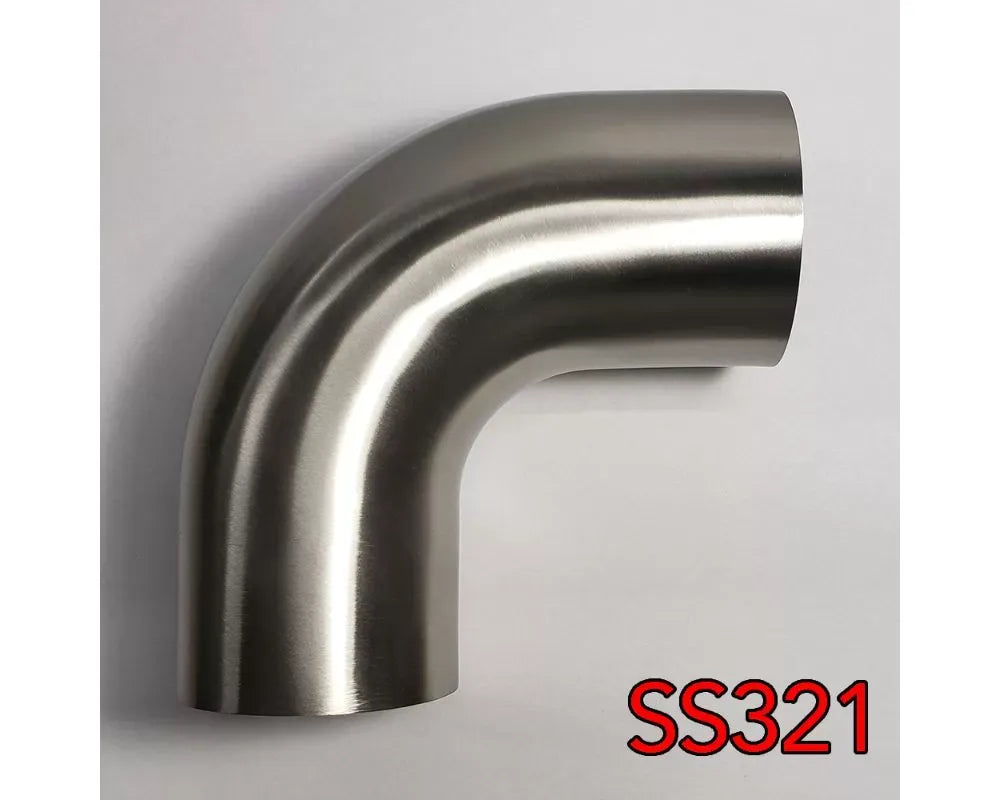 Stainless Bros 1.88in SS321 90 Deg Mandrel Bend Elbow - 1D Radius 16GA/.065in Wall (Leg)
