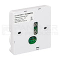 DIGITAL FURNACE THERMOSTAT HEAT ONLY WHITE