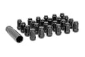 Rough Country 1 2x20 Wheel Installation Kit w Lug Nuts and Socket Key Black Rough Country Black ATD0394HDBK24