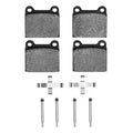 R1 75-04 Volvo C70 Rear Semi Met Pads & Hardware Kit
